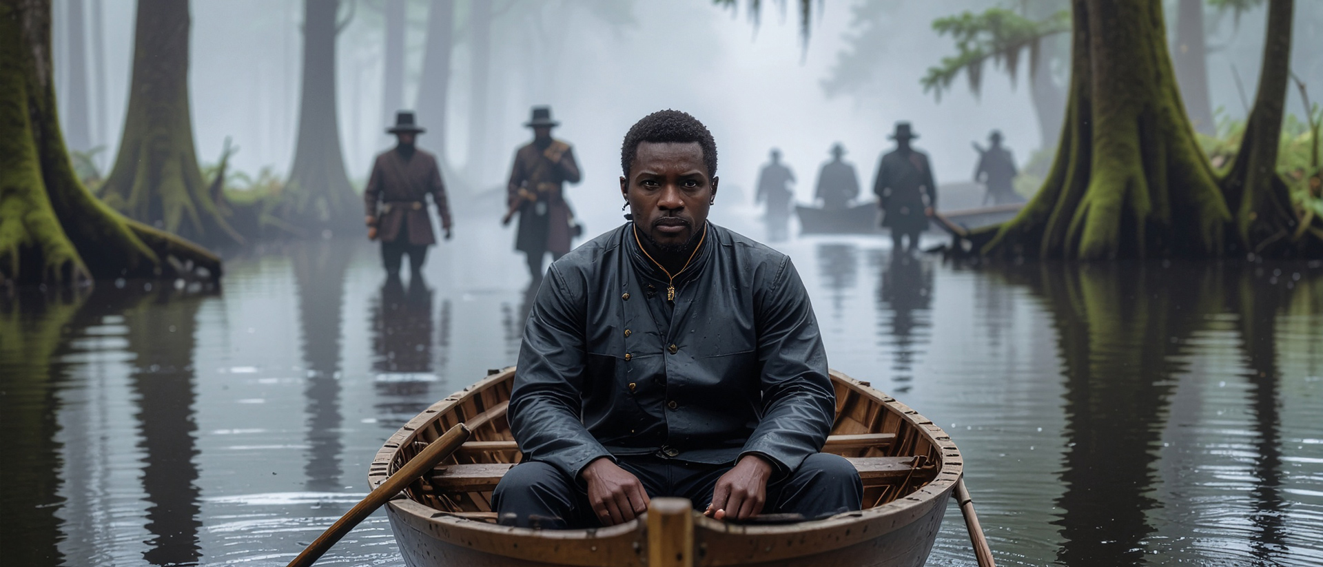 Moss-lit path for the Maroon story